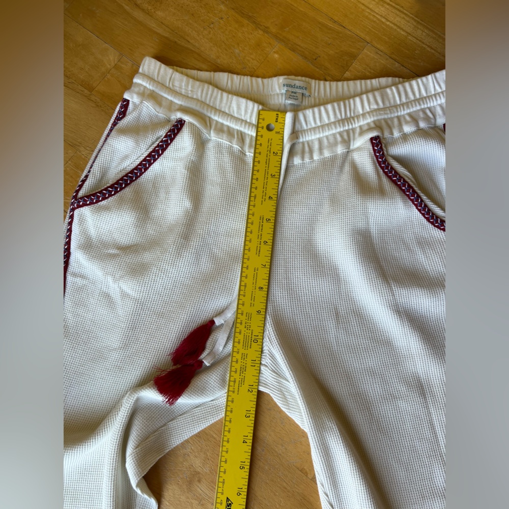 Sundance Cream Joggers 100 percent Cotton - Picture 5 of 13